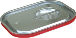 Крышка к гастроемкостям GASTROMIX GN 1/1 нерж.сталь, с отверстием для ложки, с ручкой артикул D3270 — изображение 10