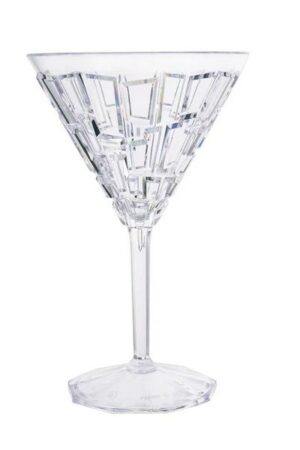 Бокал для мартини Gastroplast Crystal Mosaic 300 мл, D 115 мм, H 180 мм поликарбонат, прозрачный артикул 77187