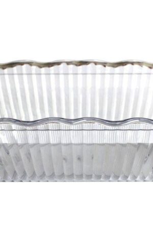 Салатник JIWINS 4500 мл, L 333 мм, B 264 мм, H 82 мм прозрачный артикул P-043 clear