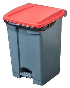 Контейнер мусорный Cambro WBFC30LBASE 30 л с педалью, без крышки