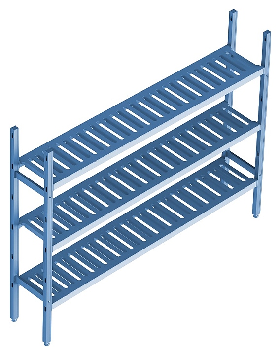 Базовая линейная секция POLAIR LOAD.ME POLY 3 яруса 18AL.3PP40.09B