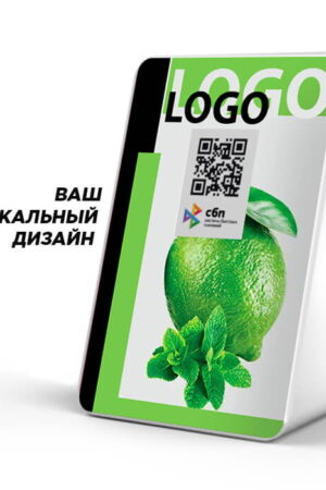 Дисплей QR кодов MERTECH (2,3 inch, full) с АКБ