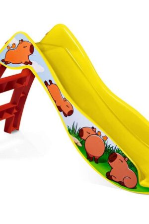 Игровая горка Sheffilton KIDS Капибары желтый / красный